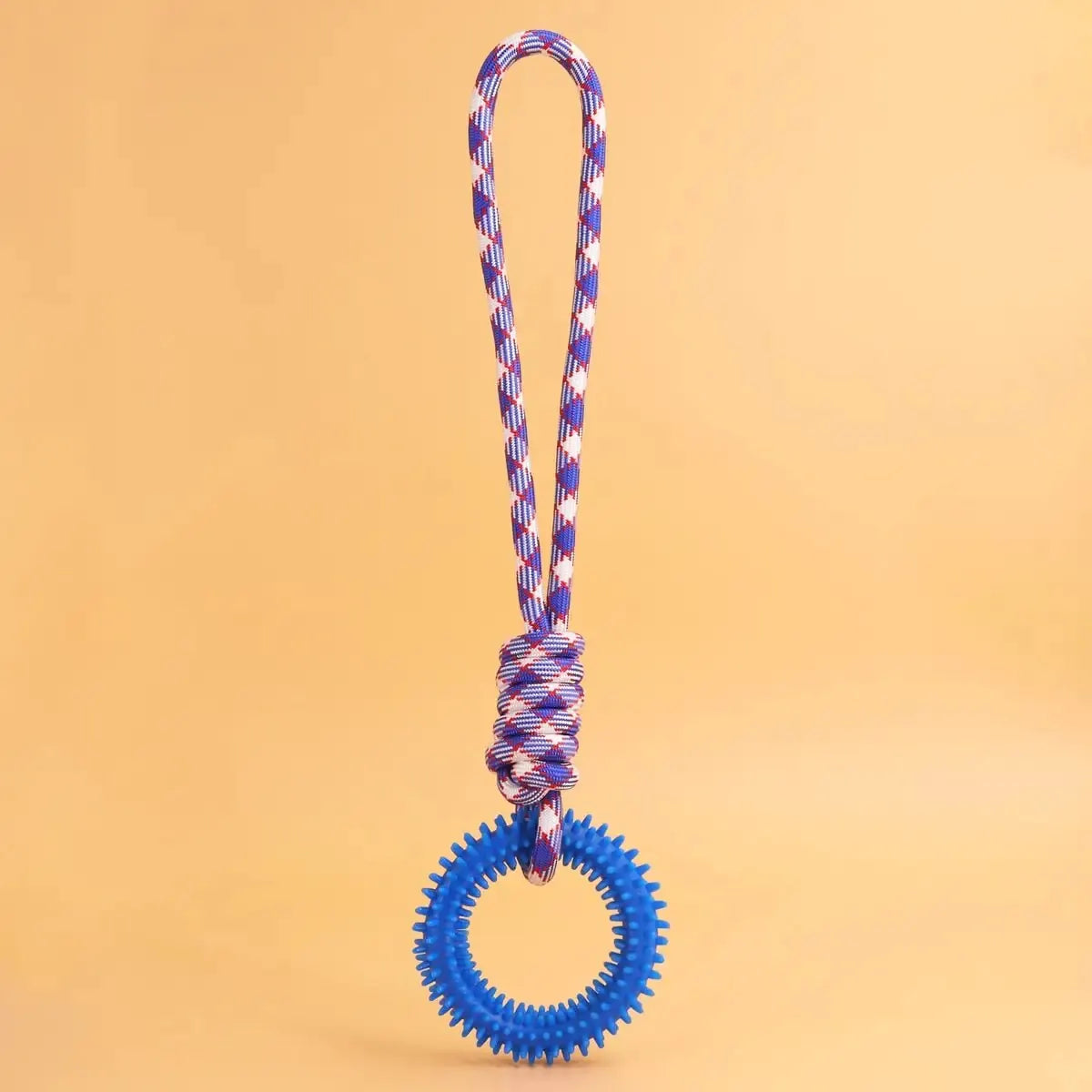 Interactive Training Pet Toy Ring Spiked Ring Dog Teeth Cleaning Pet Supplies